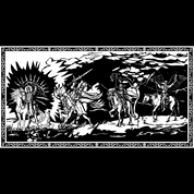 FOUR HORSEMEN REMIXED - FRONT PRINT