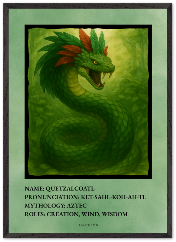 QUETZALCOATL PRINT