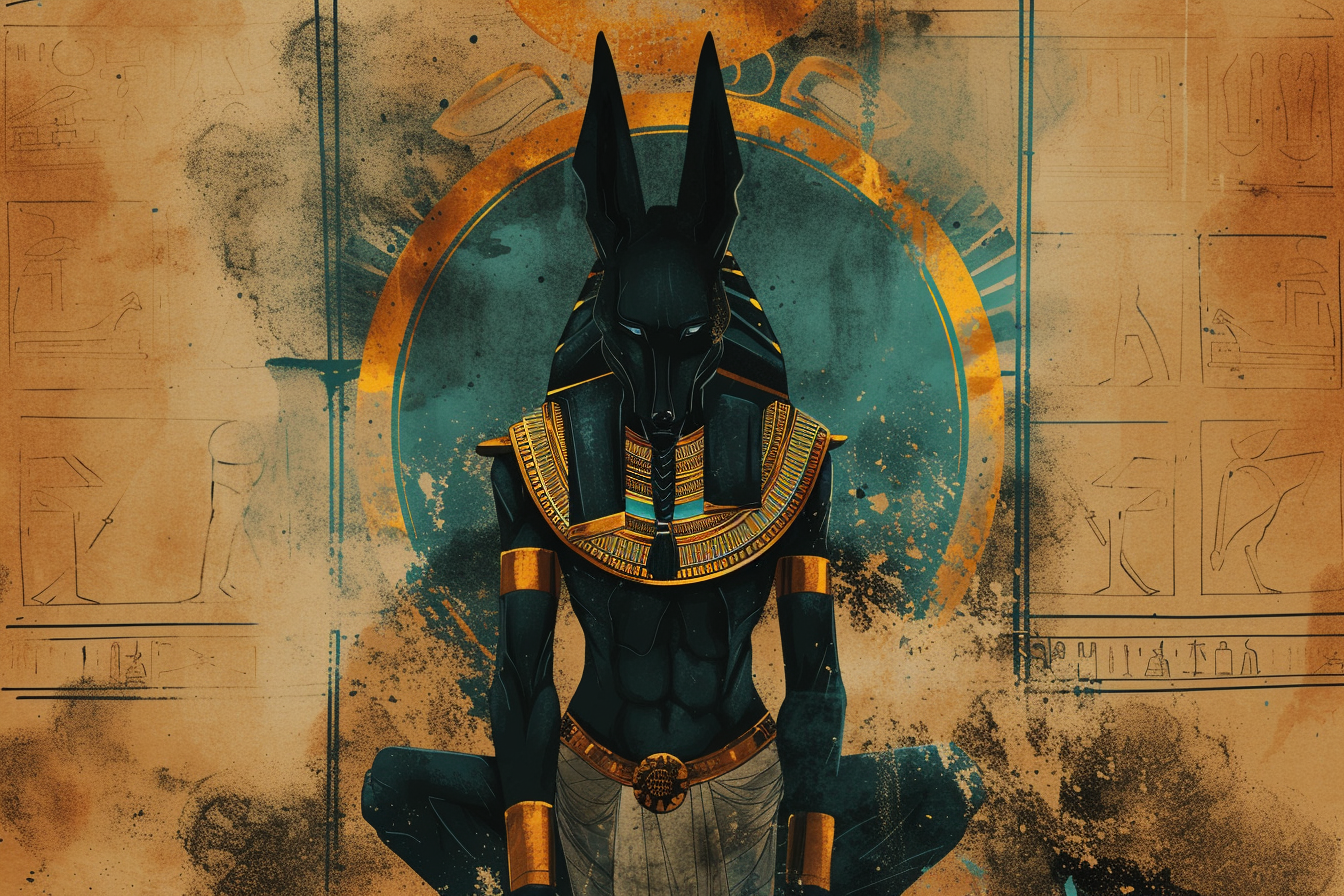 ANUBIS T-SHIRT - ICONS OF MYTHOLOGY & FOLKLORE