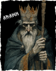 ARAWN OVERSIZED T-SHIRT - GODS OF DEATH