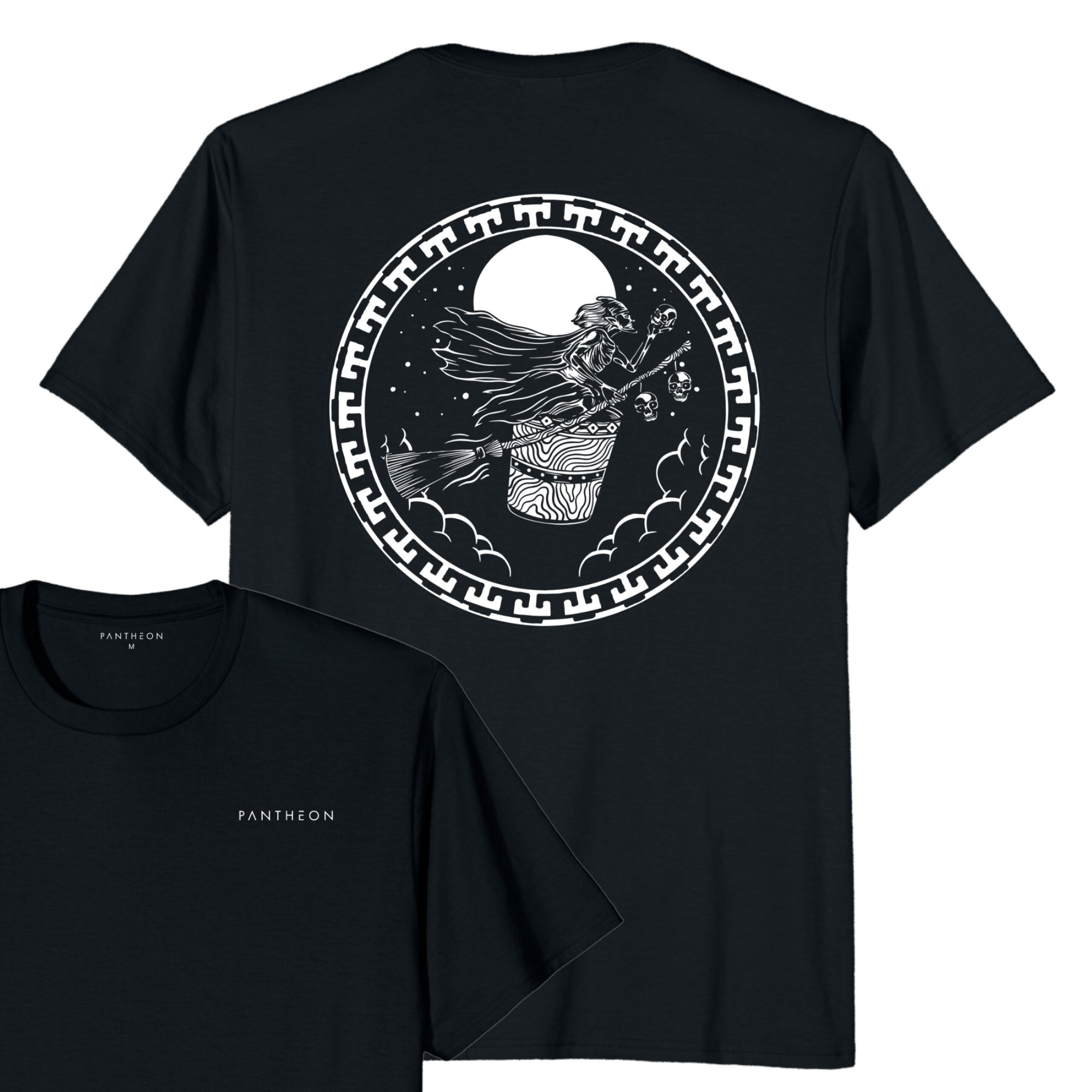 BABA YAGA T-SHIRT - POCKET PRINT | BACK PRINT