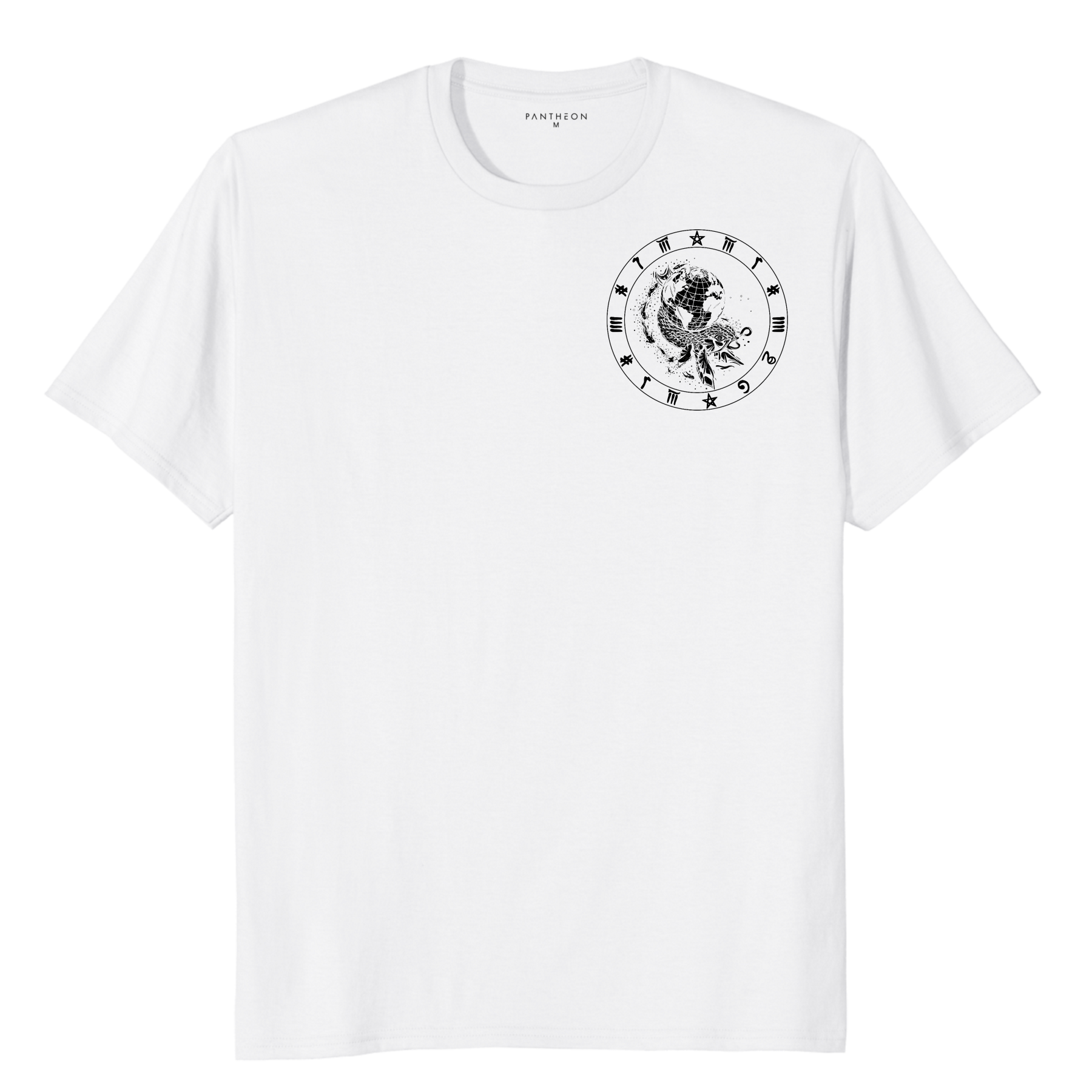 BAHAMUT T-SHIRT - POCKET PRINT | BACK PRINT | INVERTED