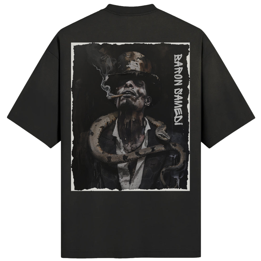 BARON SAMEDI OVERSIZED T-SHIRT - GODS OF DEATH