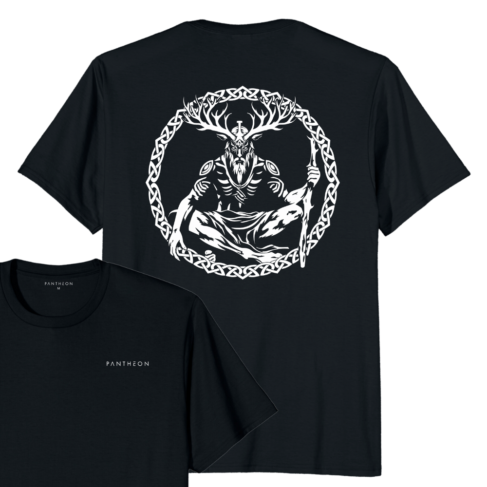 CERNUNNOS T-SHIRT - POCKET PRINT | BACK PRINT