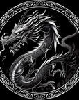 CHINESE DRAGON - POCKET PRINT | BACK PRINT