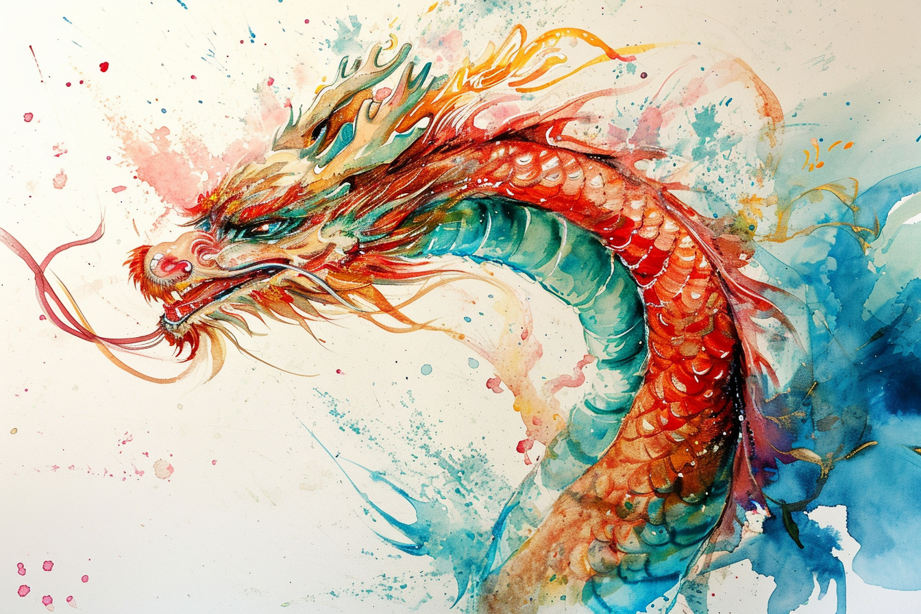 CHINESE DRAGON T-SHIRT - ICONS OF MYTHOLOGY AND FOLKLORE