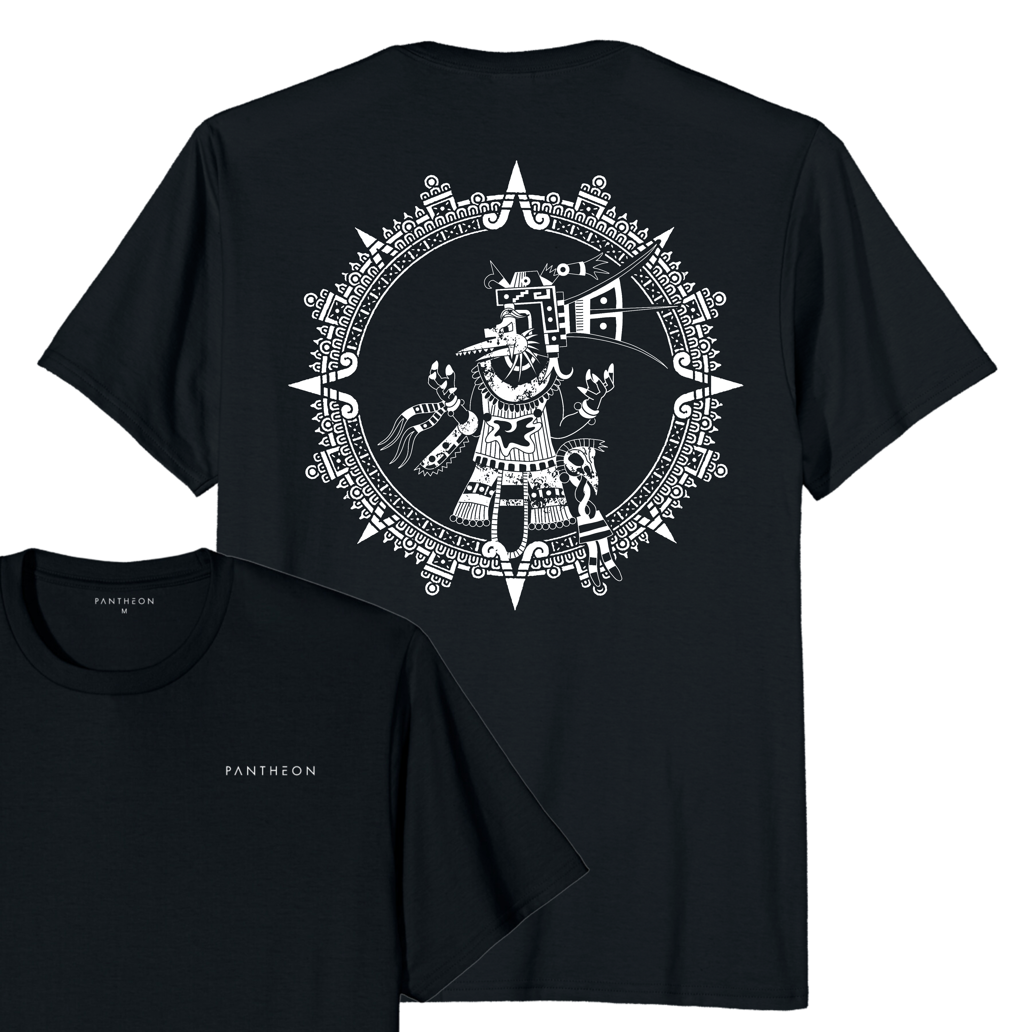 EHECATL T-SHIRT - POCKET PRINT | BACK PRINT