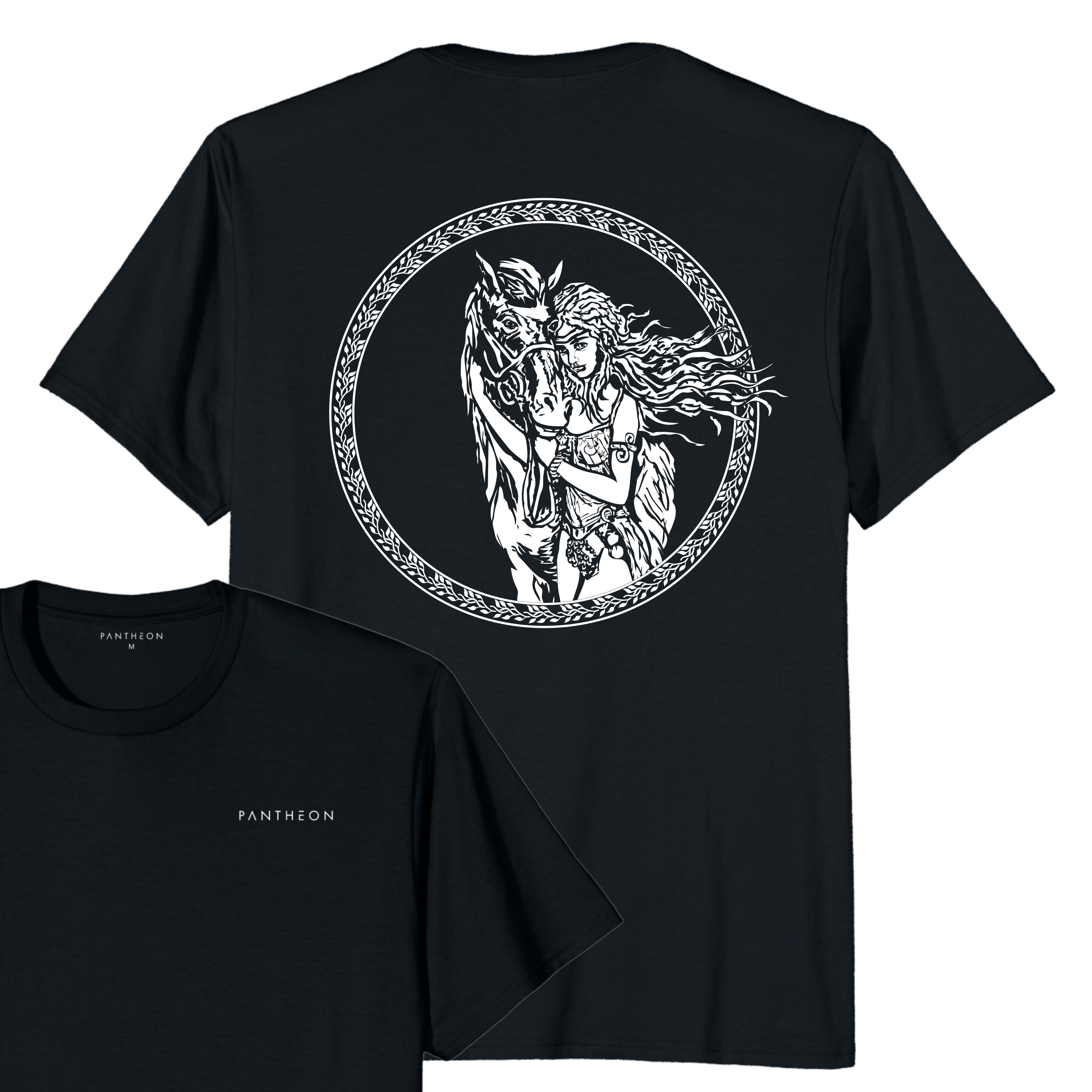 EPONA T-SHIRT - POCKET PRINT | BACK PRINT