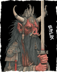 ERLIK OVERSIZED T-SHIRT - GODS OF DEATH