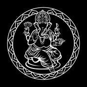 GANESHA T-SHIRT - POCKET PRINT | BACK PRINT