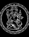 GANESHA T-SHIRT - POCKET PRINT | BACK PRINT