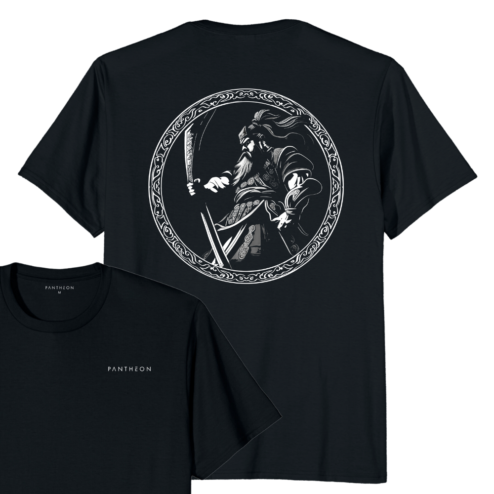 GENERAL GUAN YU T-SHIRT - POCKET PRINT | BACK PRINT