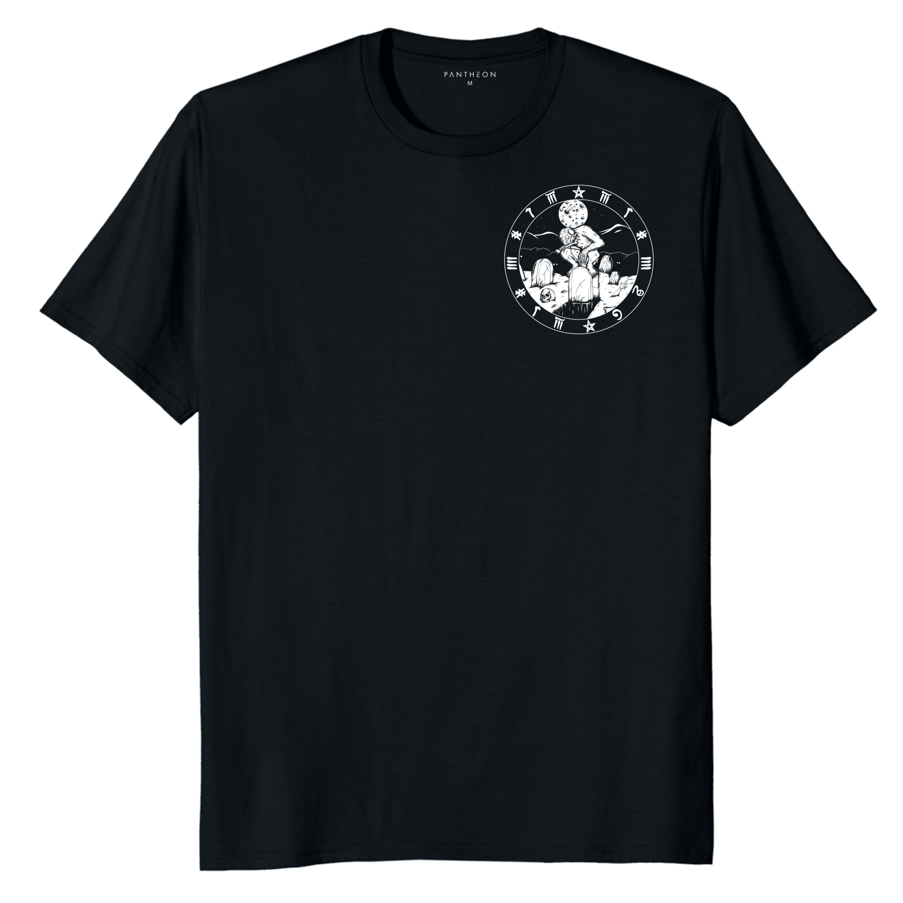 GHOUL T-SHIRT - POCKET PRINT | BACK PRINT