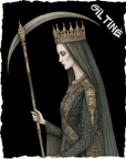 GILTINE OVERSIZED T-SHIRT - GODS OF DEATH