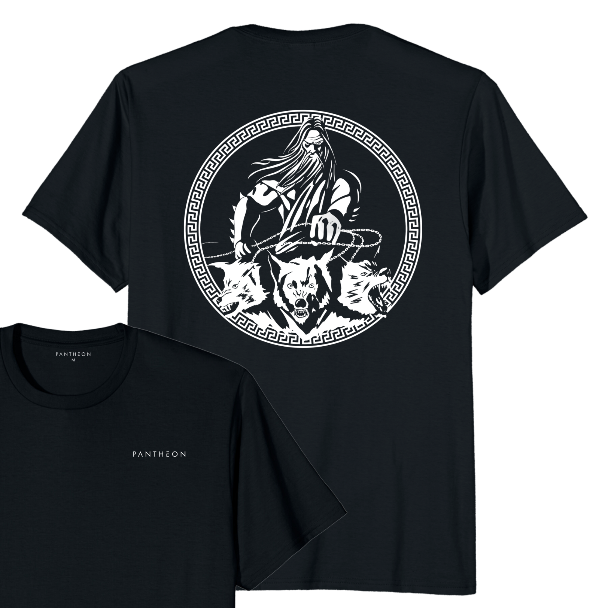 HADES T-SHIRT - POCKET PRINT | BACK PRINT