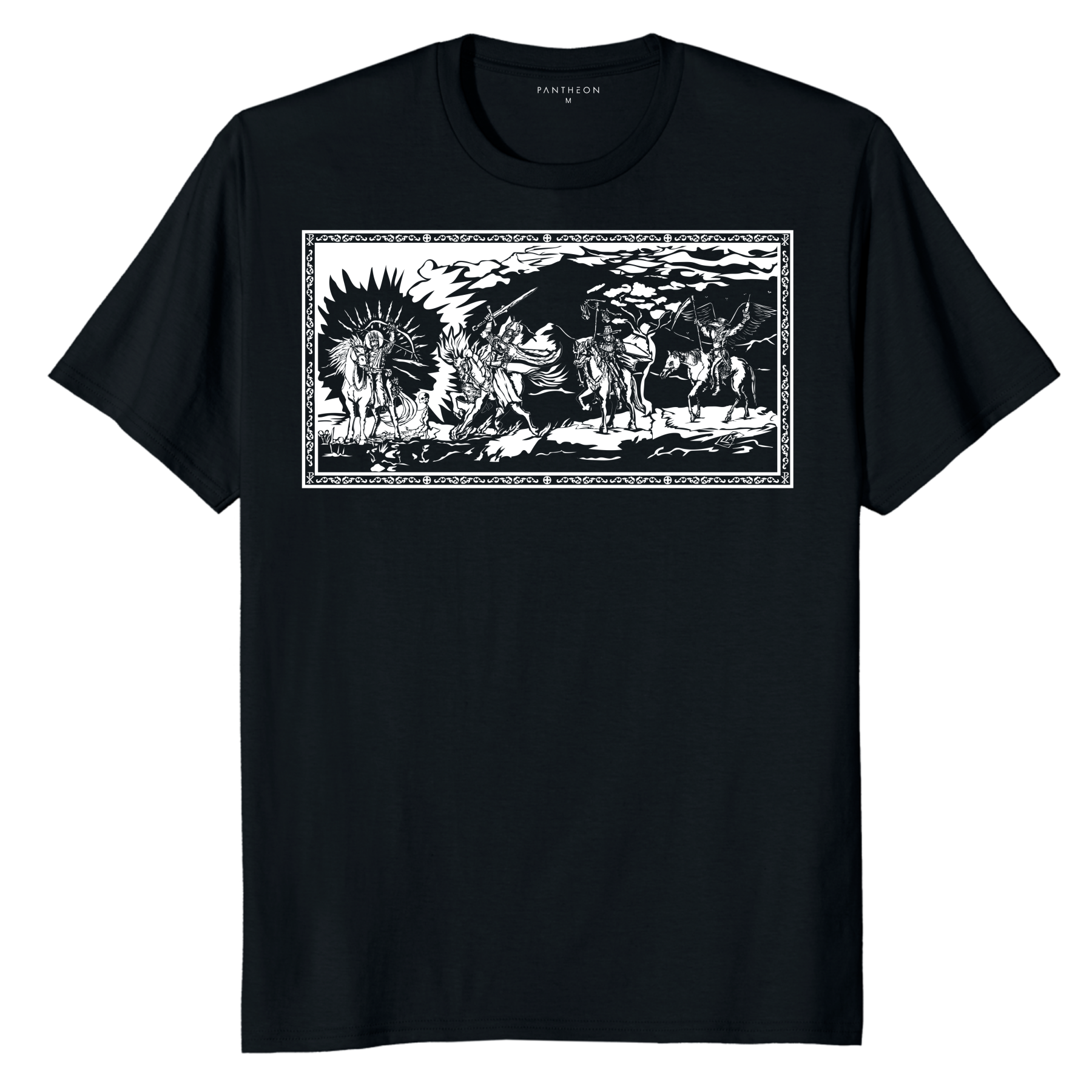 FOUR HORSEMEN REMIXED - FRONT PRINT