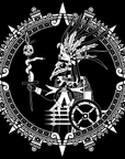 HUITZILOPOCHTLI T-SHIRT - POCKET PRINT | BACK PRINT