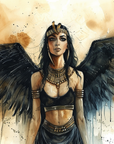 ISIS T-SHIRT - ICONS OF MYTHOLOGY AND FOLKLORE
