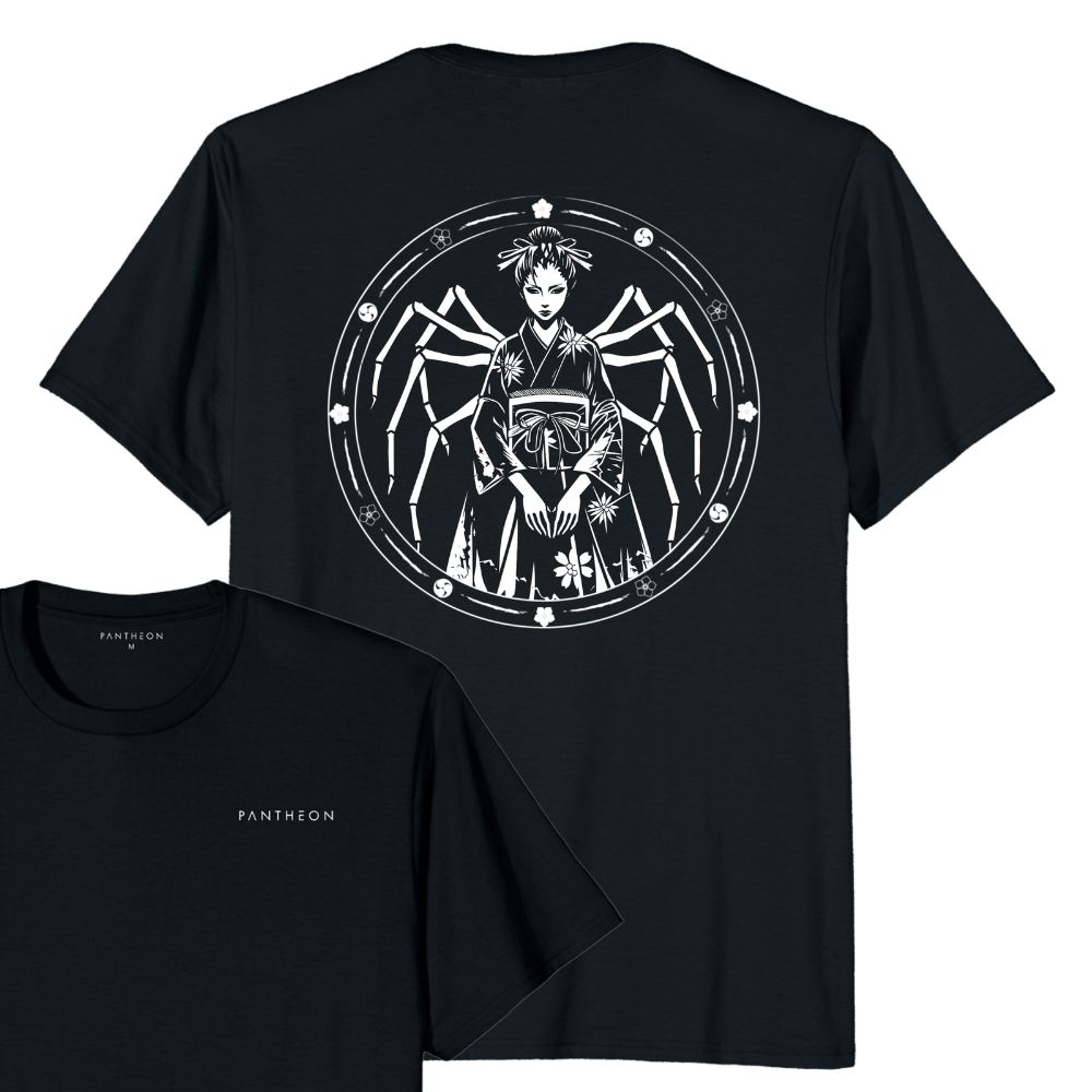JOROGUMO T-SHIRT - POCKET PRINT | BACK PRINT