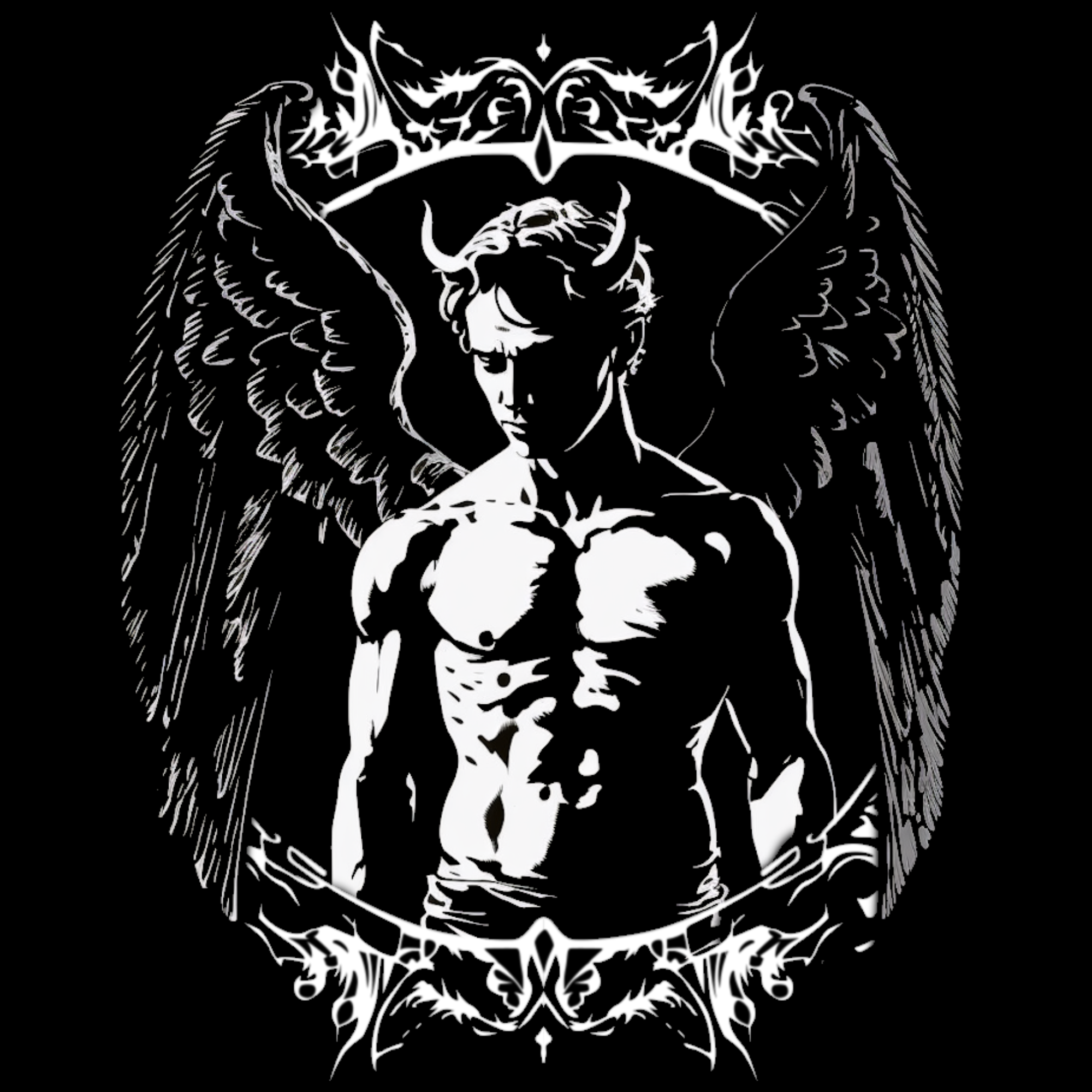 LUCIFER - POCKET PRINT | BACK PRINT