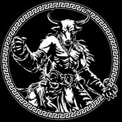 MINOTAUR T-SHIRT - POCKET PRINT | BACK PRINT