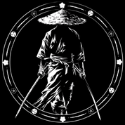 MIYAMOTO MUSASHI T-SHIRT - POCKET PRINT | BACK PRINT