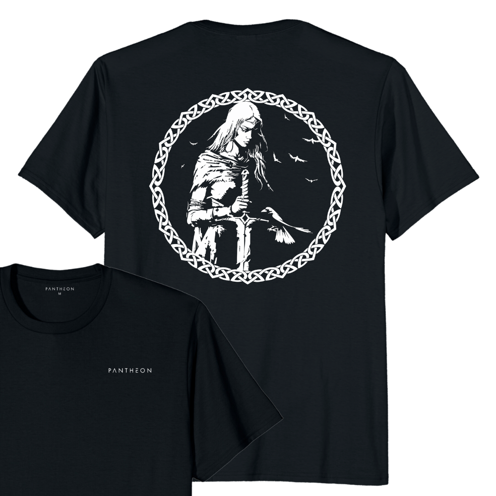 THE MORRIGAN T-SHIRT - POCKET PRINT | BACK PRINT