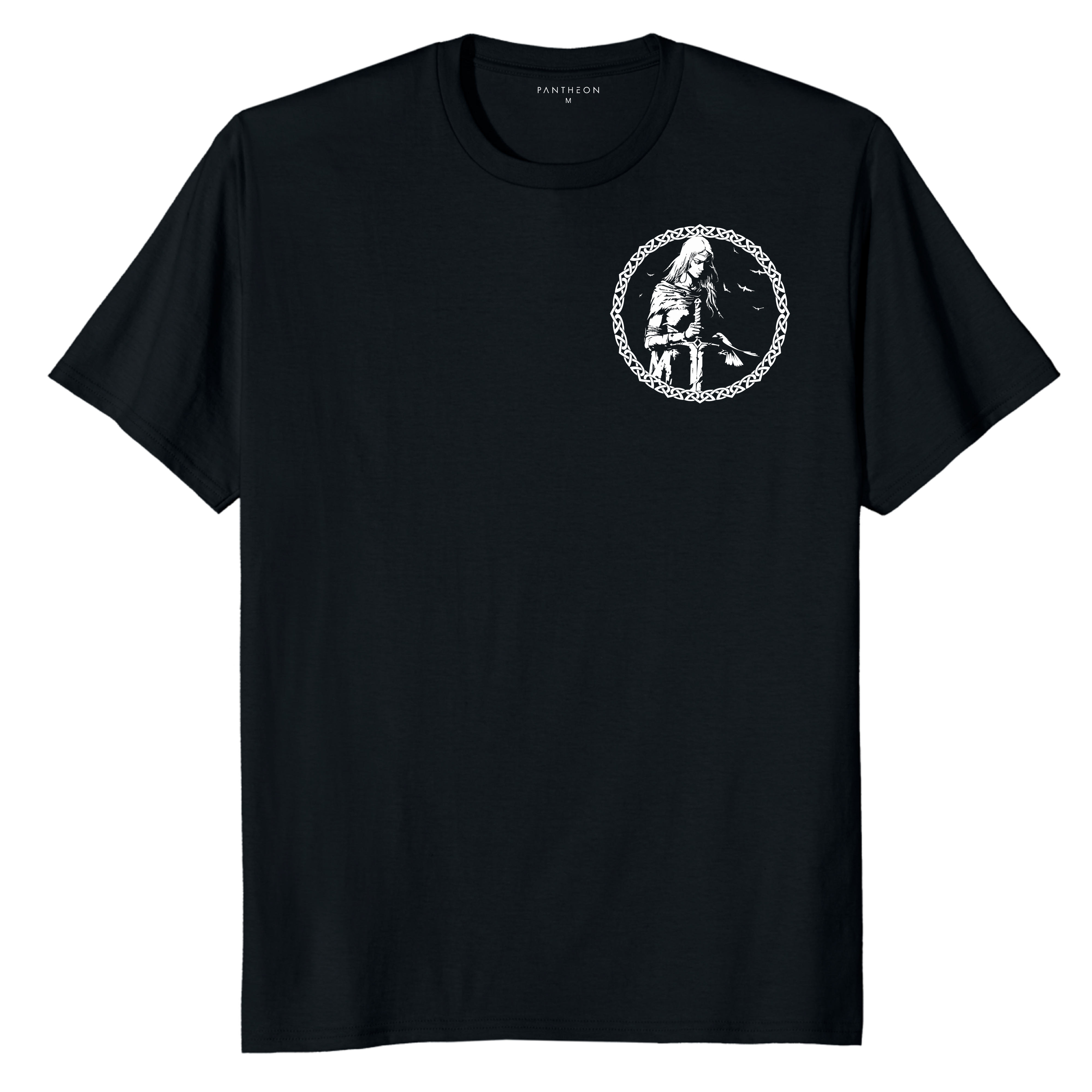 THE MORRIGAN T-SHIRT - POCKET PRINT | BACK PRINT