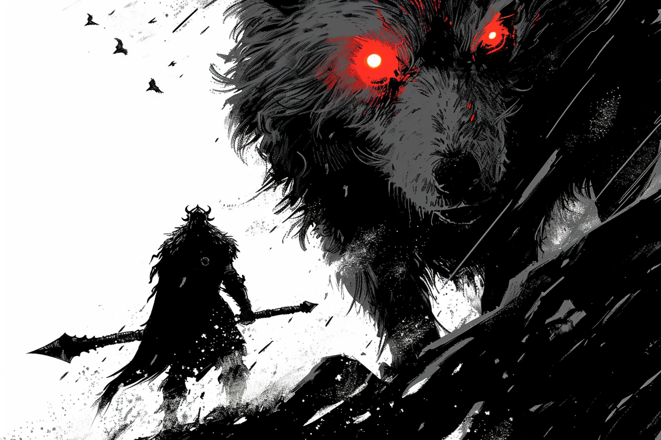 ODIN VS FENRIR - ICONS OF MYTHOLOGY AND FOLKLORE