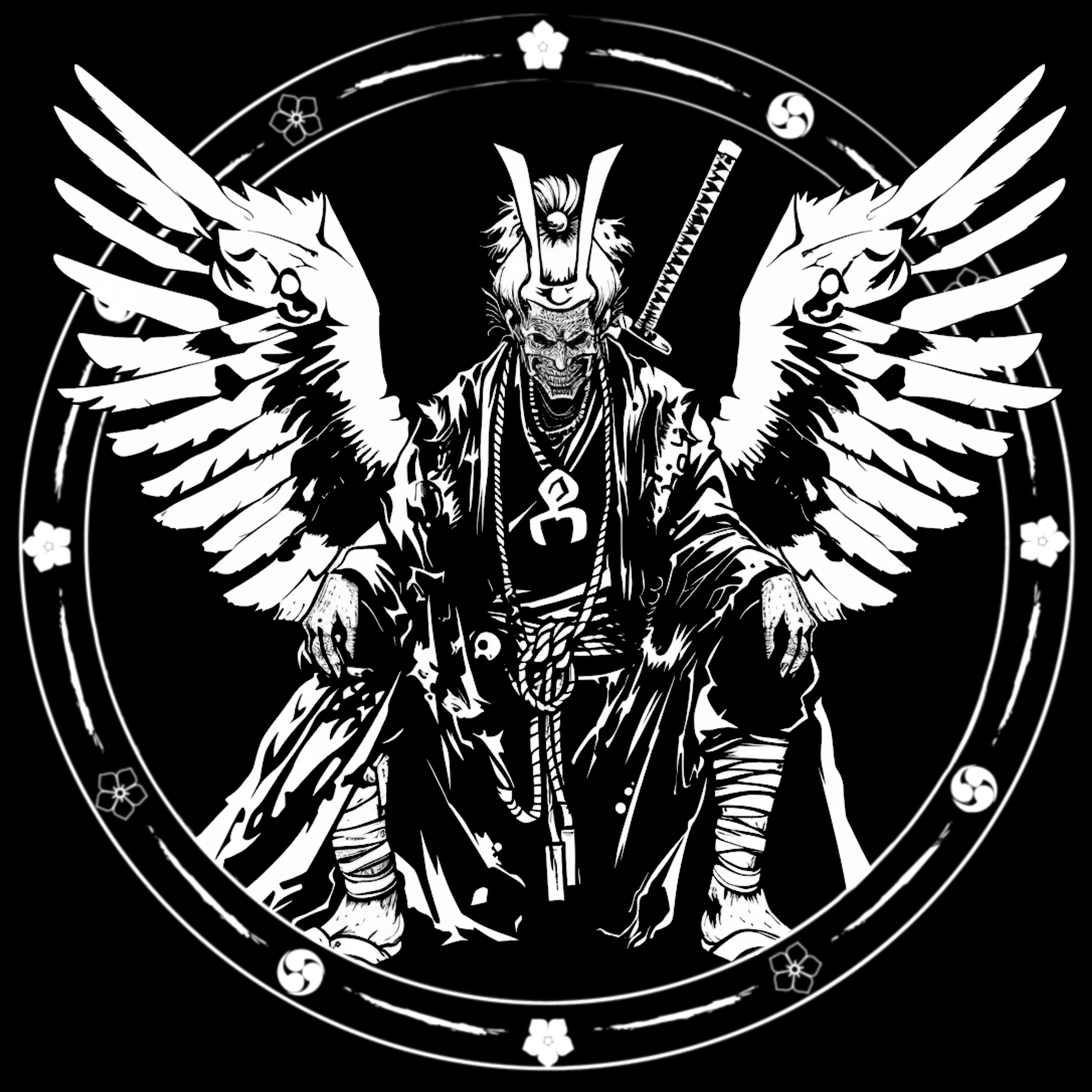 SHINIGAMI T-SHIRT - POCKET PRINT | BACK PRINT