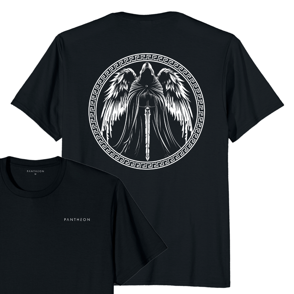 THANATOS T-SHIRT - POCKET PRINT | BACK PRINT