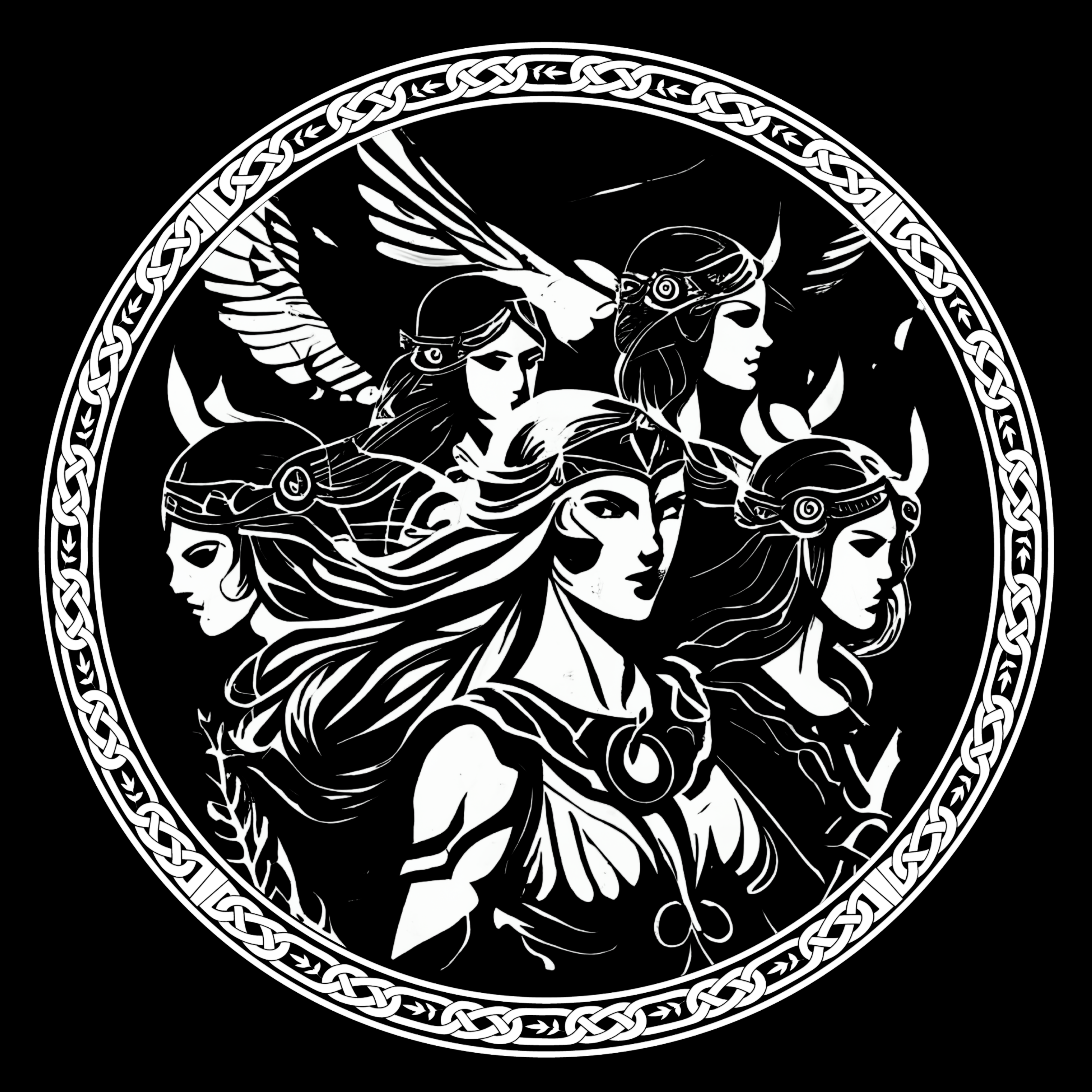 VALKYRIES T-SHIRT - POCKET PRINT | BACK PRINT