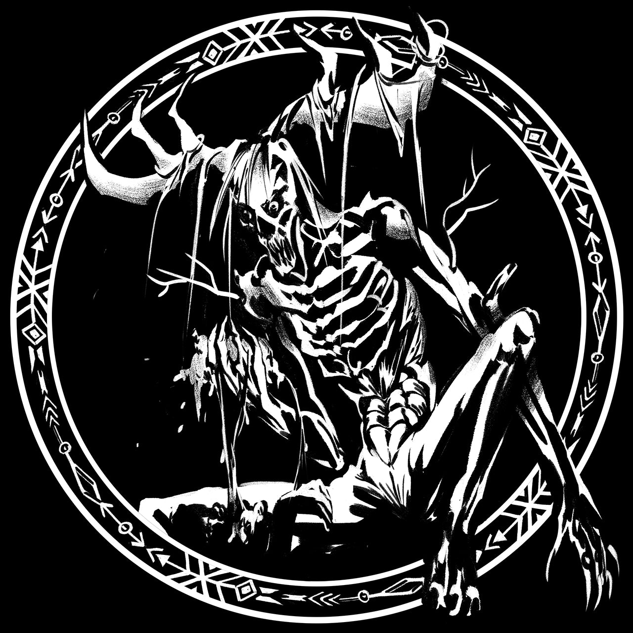 WENDIGO T-SHIRT - POCKET PRINT | BACK PRINT