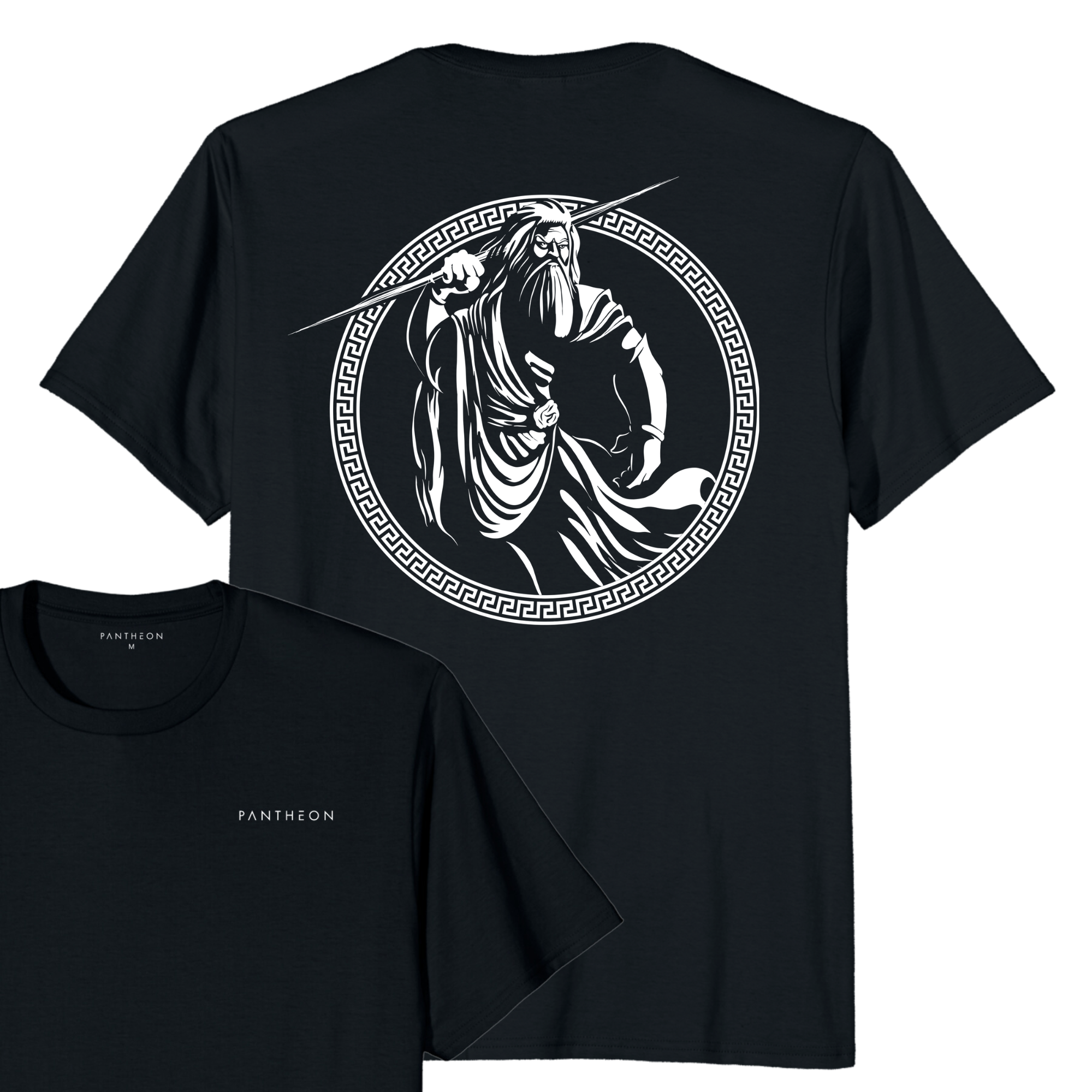 ZEUS T-SHIRT - POCKET PRINT | BACK PRINT