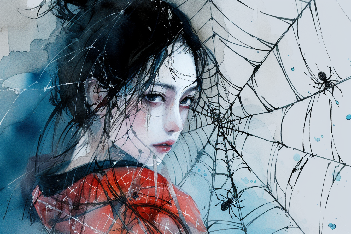 JOROGUMO T-SHIRT - ICONS OF MYTHOLOGY AND FOLKLORE