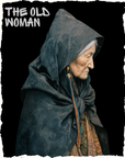 THE OLD WOMAN OVERSIZED T-SHIRT - GODS OF DEATH