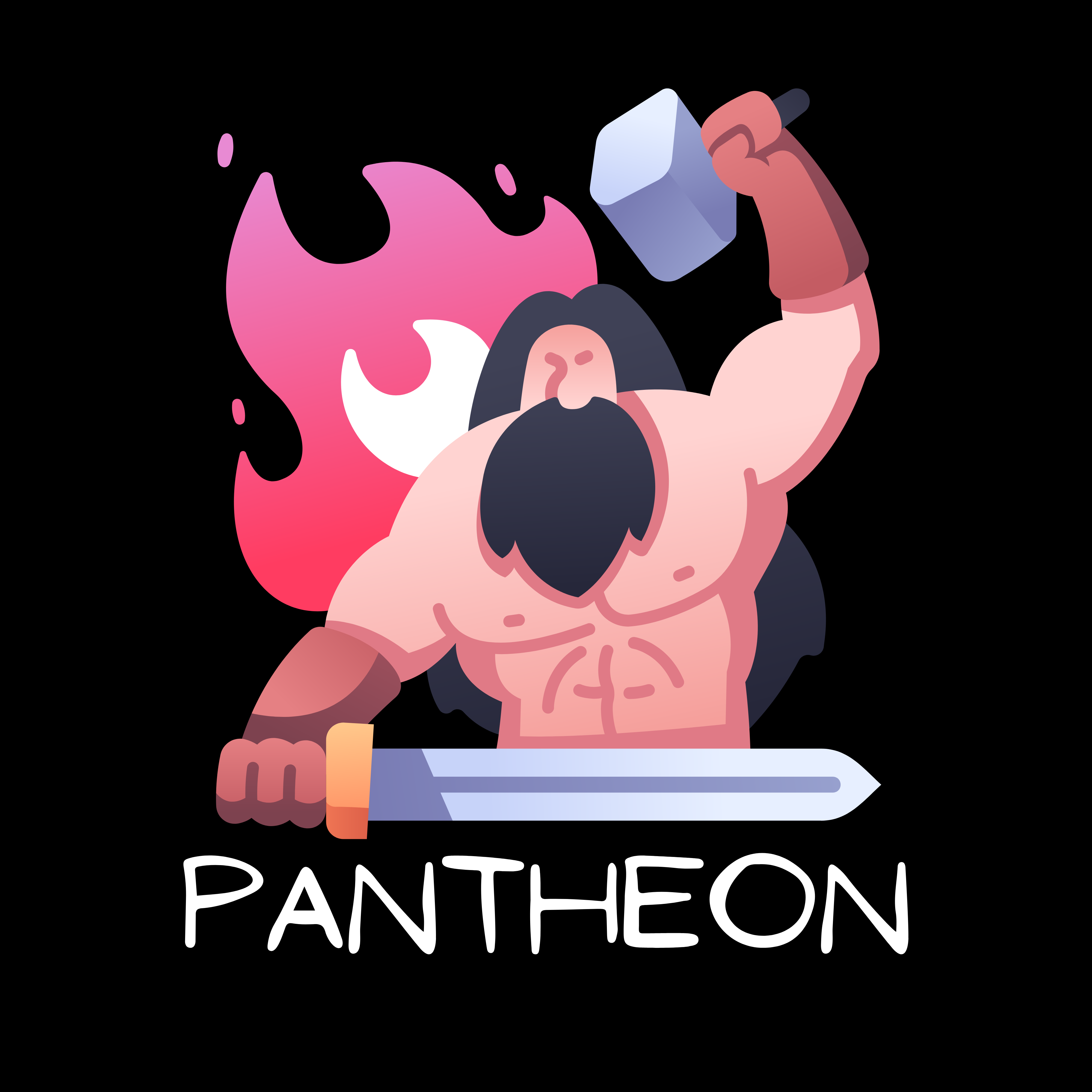 HEPHAESTUS HOODIE - OLYMPIAN SUMMER COLLECTION