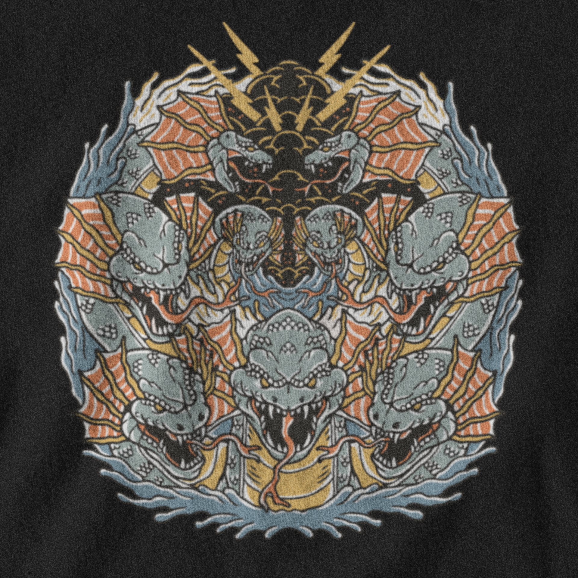 HYDRA BACK PRINT - PANTHEON καταστροφή