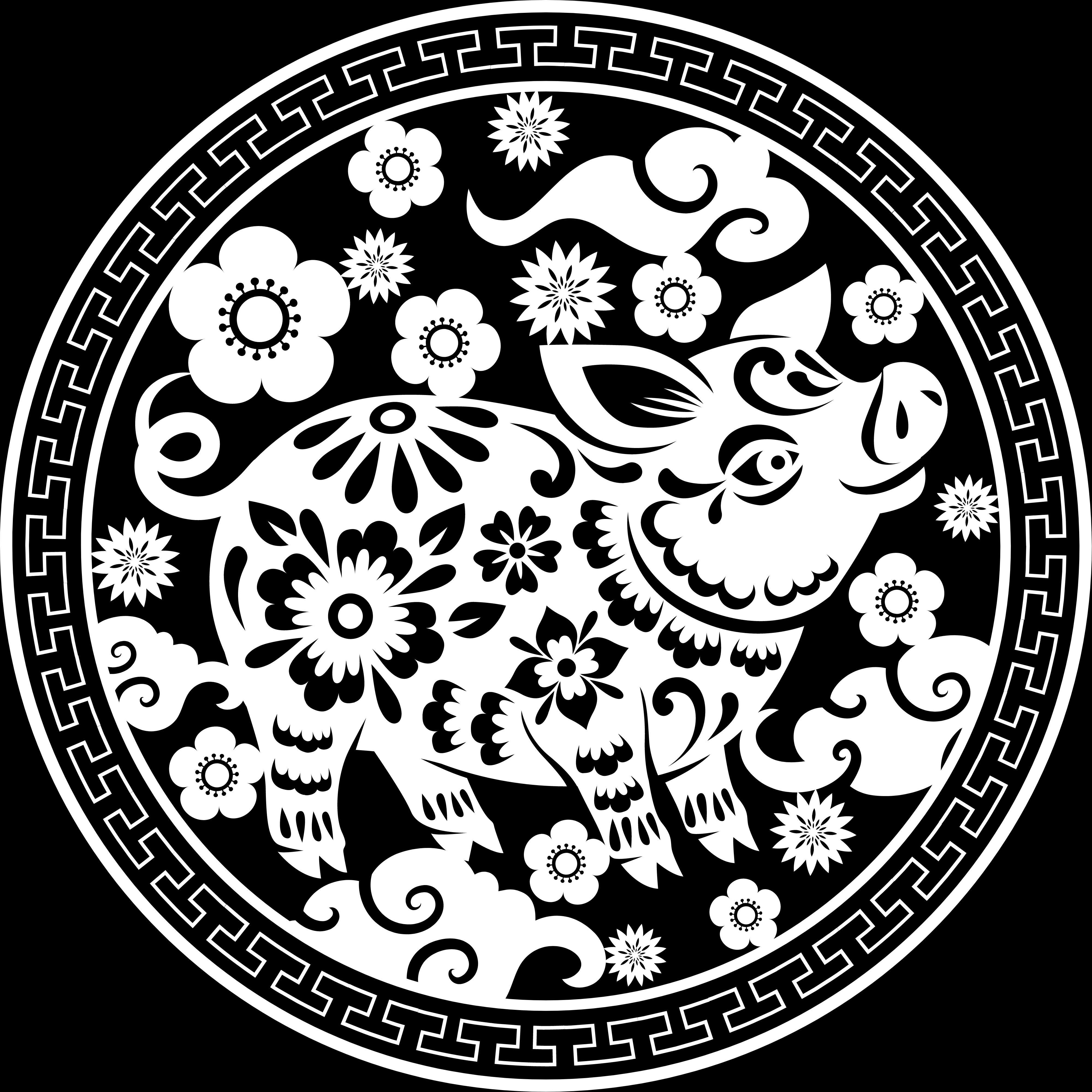YEAR OF THE PIG - CHINESE ZODIAC