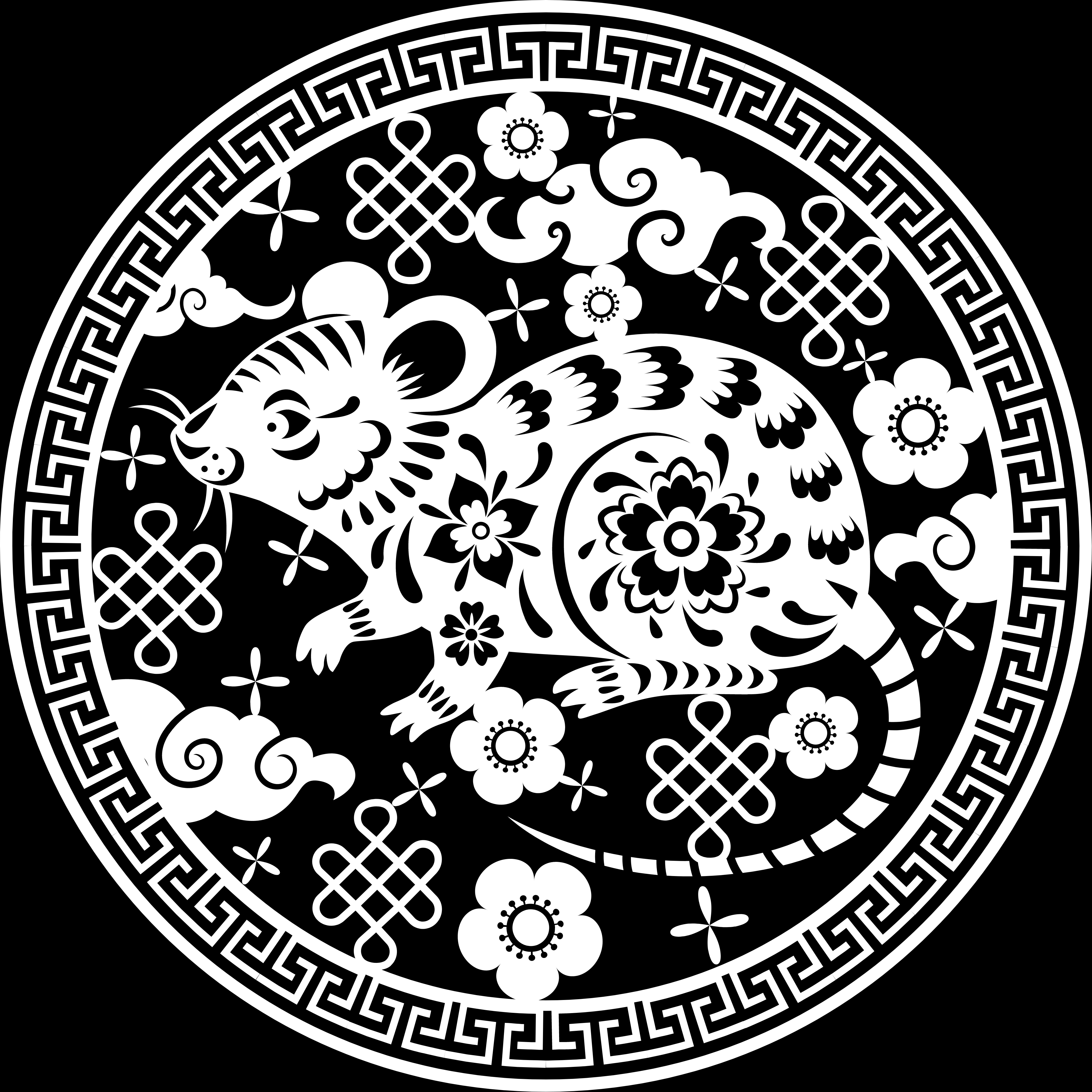 YEAR OF THE RAT - CHINESE ZODIAC