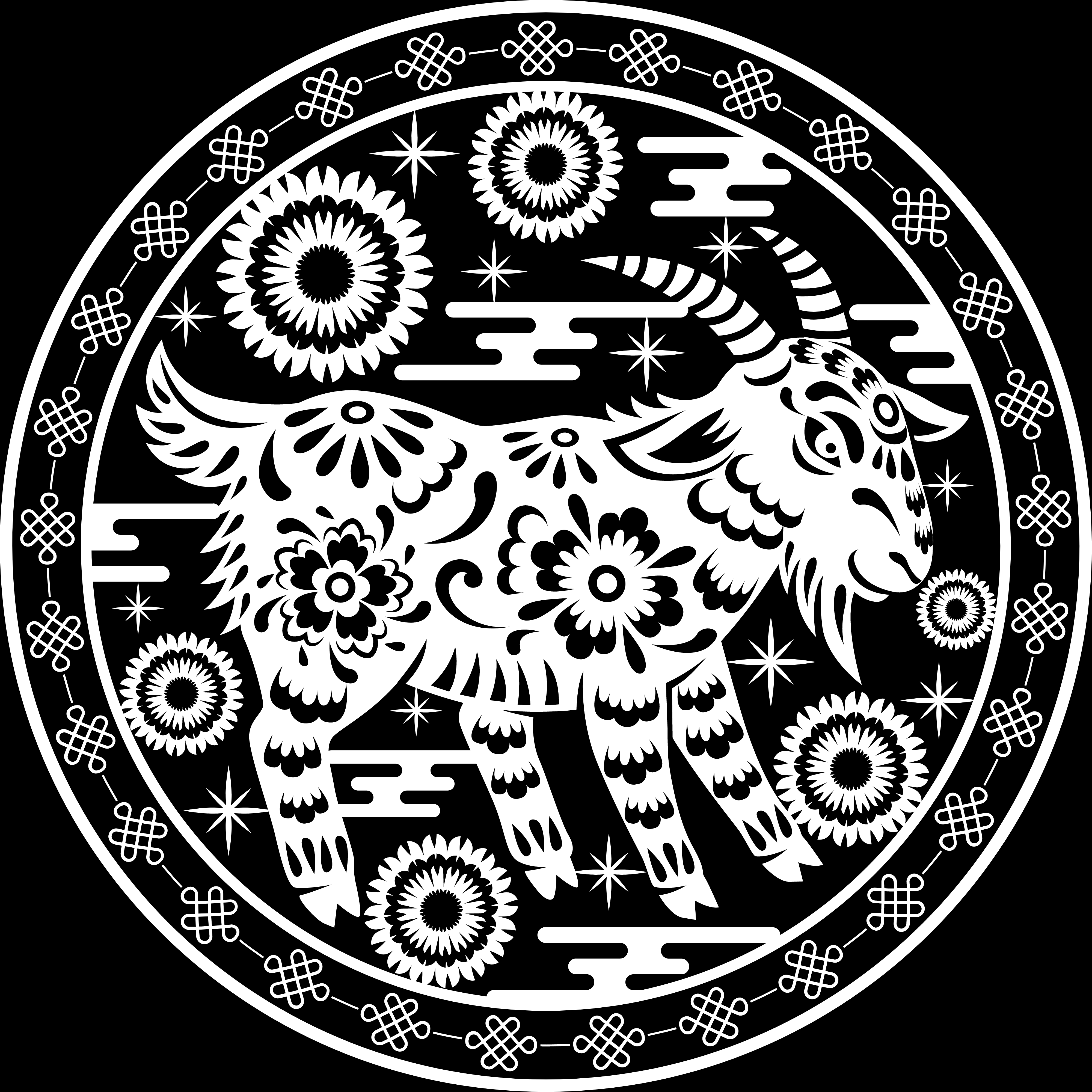 YEAR OF THE GOAT - CHINESE ZODIAC