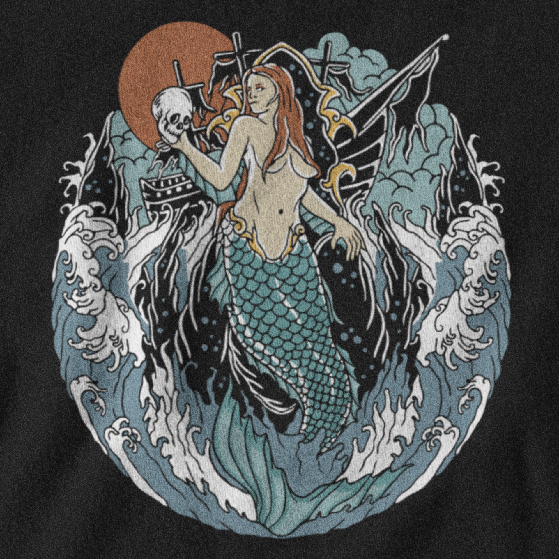 SIREN BACK PRINT - PANTHEON καταστροφή