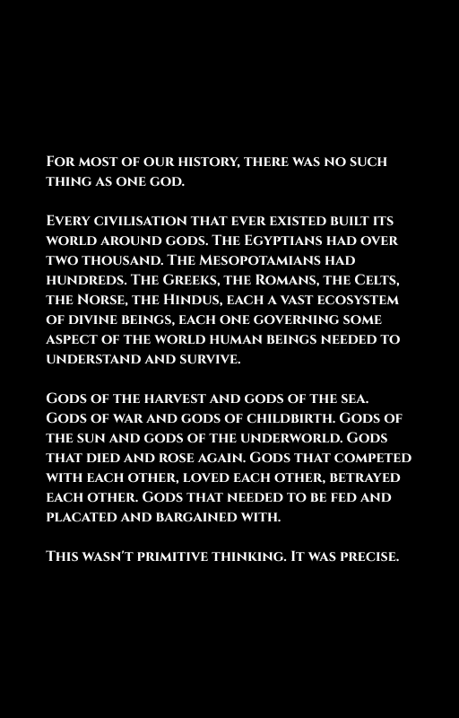 THE GOD BEFORE GOD | EBOOK