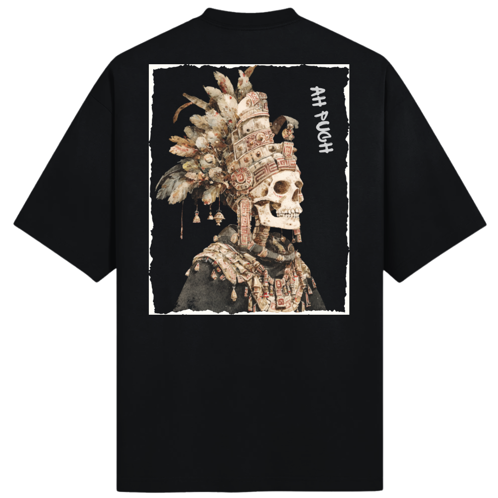 AH PUCH OVERSIZED T-SHIRT - GODS OF DEATH