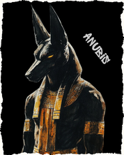 ANUBIS OVERSIZED T-SHIRT - GODS OF DEATH
