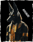 ANUBIS OVERSIZED T-SHIRT - GODS OF DEATH