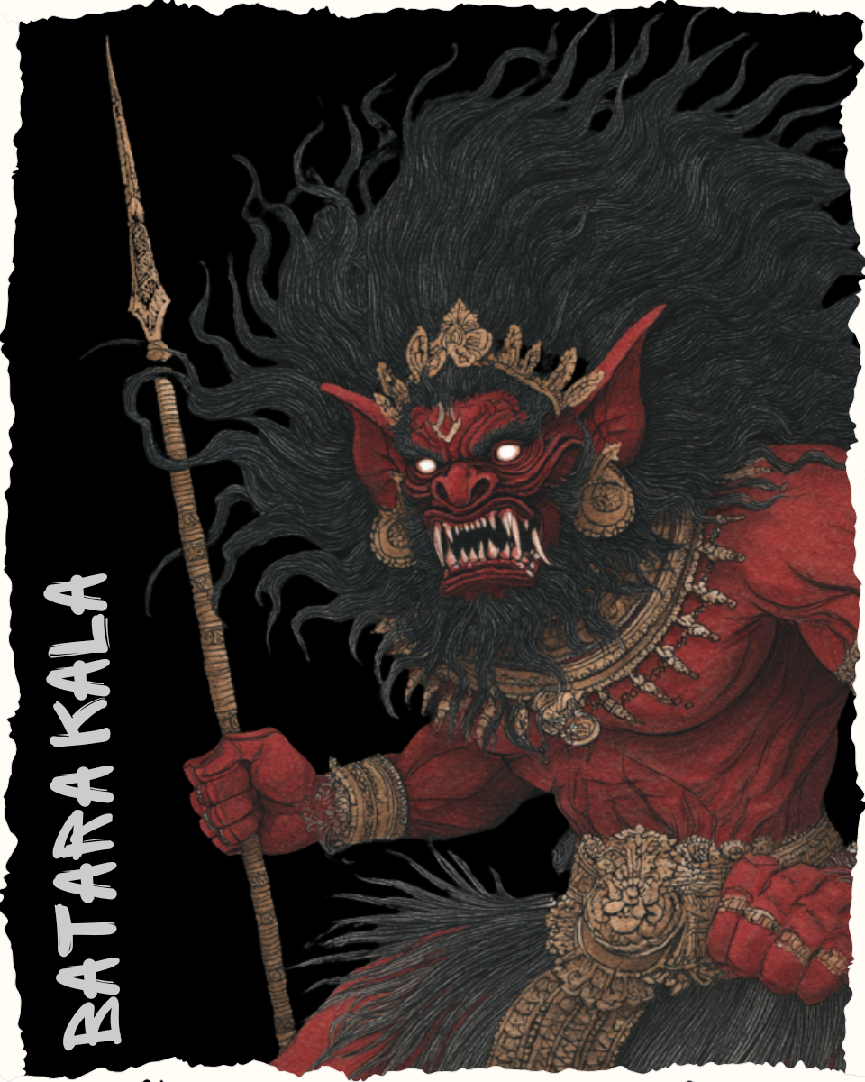 BATARA KALA OVERSIZED T-SHIRT - GODS OF DEATH