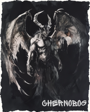 CHERNOBOG OVERSIZED T-SHIRT - GODS OF DEATH