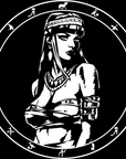CLEOPATRA T-SHIRT - POCKET PRINT | BACK PRINT
