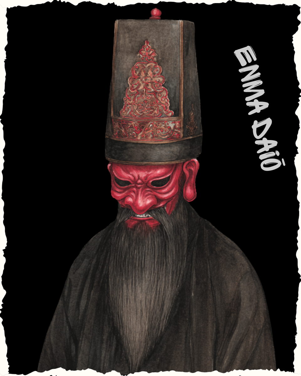 ENMA DAIO OVERSIZED T-SHIRT - GODS OF DEATH